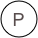 circle letter P
