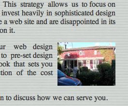 Example pictures in text